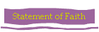 Statement of Faith